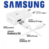 Samsung S6 S7 Edge Note 4 Note 5 Hızlı Şarj Cihazı Şarj Aleti - 1
