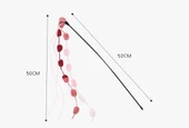 50 cm Çıngıraklı Kedi Oyun Oltası - 4