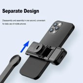 C01 Çok Amaçlı Selfie Çubuğu Masa Üstü Tripod Kumandalı Selfie 360 Derece Dönebilir 107 Cm - 4