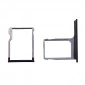 Htc One M8 Sim Ve Hafıza Kart Kapağı Tutucu Set-siyah - 1