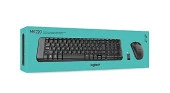 LOGİTECH MK220 2.4GHZ KABLOSUZ KLAVYE MOUSE SET thumbnail 1