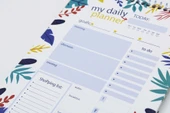 E&D Art Üstten Spiralli Daily Planner A5 Günlük Planlayıcı - Flowers / ed.56457 - 3