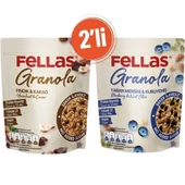 Granola 2'li - Yaban Mersini & Kuruyemişli 300g + Fındık & Kakaolu 300g - 1