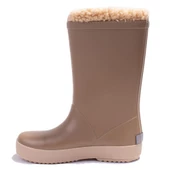 İgor W10293 Splash Dk Burreguıto Koyu Bej Ortopedik Kürklü Erkek Çocuk Yağmur Çizme - 3