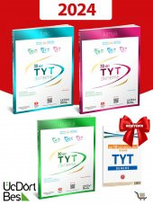 345-2024 Model Hediyeli TYT Fizik-Kimya-Biyoloji Deneme Seti Toplam 3 Kaynak 90 Deneme thumbnail 3