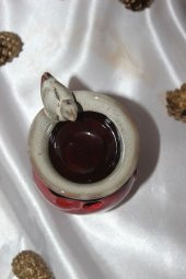 Kuş Detaylı Kırmızı Buhurdanlık Esans Hediyeli thumbnail 8