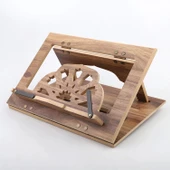 Masaüstü Ahşap Rahle Katlanabilir Rahle Tabletlik Masa üstü rahle thumbnail 1