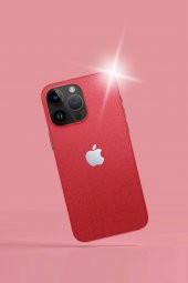 Kırmızı iPhone 14 Pro Max Kaplama Arka Ve Yan Full Kaplayan Koruyucu Body Hydrogel Kaplama - 1