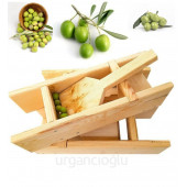BRK Robotics Design Ahşap El Yapımı Zeytin Kırma Aparatı Makinesi - 2