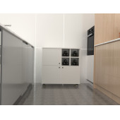 Şişelik Bölmeli Mutfak Dolabı - 2