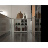 Şişelik Bölmeli Mutfak Dolabı - 3