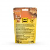 Delibon Crunchy İçi Dolgulu Bisküvi Somonlu Kedi Ödülü 60gr - 2