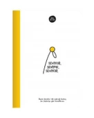 Hisli Şeyler 14x20 64 Yaprak Çizgili Ciltli Defter Seviyor - 1