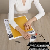 Movas Sanat Ay Çiçeği | Elmas Mozaik Tablo | Mozaik Puzzle | 50x55 | E20204245 - 5