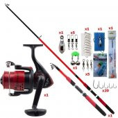 Remixon Fast Cell Speed 2.70 mt Olta Takımı 40 lı set Kırmızı - 1