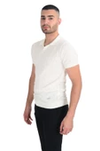 Cengiz İnler Desenli Merserize Polo Yaka Erkek Triko T-shirt - 6