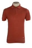 Cengiz İnler Yarım Fermuarlı Merserize Erkek Triko T-shirt - 6