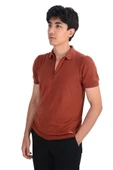 Cengiz İnler Yarım Fermuarlı Merserize Erkek Triko T-shirt - 2