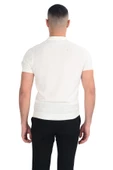Cengiz İnler Desenli Merserize Polo Yaka Erkek Triko T-shirt - 9