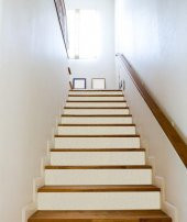 Renkli Duvarlar 50x280 Cm (1,4m2) Krem Tezgah Arası Yapışkanlı Dokulu Esnek Silinibenilir Duvar Sticker Kağıdı Paneli - 3