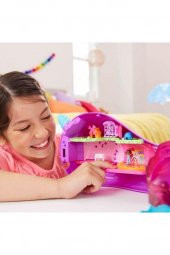 Polly Pocket Sparkle Cove Narval Hkv71, Işıltılı Koy Macerası Deniz Gergedanı Oyun Seti - 4