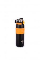 OKADI SİYAH PİPETLİ PASLANMAZ ÇELİK TERMOS 560ML - 1