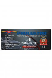 S (ABS) Siyah Geniş Plastik Elektrot - Kaynak Çubuğu - 2