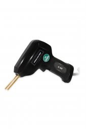 100 W Sıcak Zımba Plastik Tamir Seti-200 Adet Tel Zımba Dahil Siyah - 4