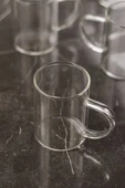 3lü Borosilikat Isıya Dayanıklı Termısıl Cam Kupa Bardak (3 x 200 ml) - 3