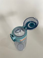 Shotay ST-6673 650 ml Tritan Kilitlenebilir Matara Mavi - 2