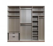 Erezoğulları Mobilya Modern Efsane 6 Kapaklı Elbise Dolabı Gardrop 221cm - 2