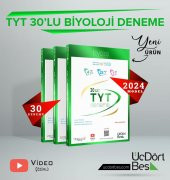 345-2024 Model 30'lu TYT Biyoloji Denemesi - 3