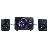 DARK SP-215 Total 11W RMS 2+1 Multimedia Speaker DK-AC-SP215 - 3