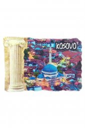 Kosova Temalı Sütun Magnet - 3
