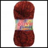 Olivin Yumoş Kedi İpi Bordo - 1