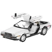 3D Metal Puzzle Bulmaca Geleceğe Dönüş Delorean Zaman Makinesi Araba Modeli Yapı Seti - 2