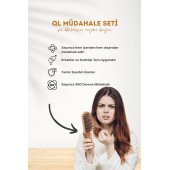 Ql Saç Dökülmesi Müdahale Seti ( 3 Saç Vitamini - 3 Saç Serumu - 3 Şampuan ) - 5