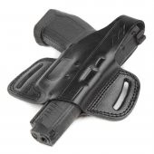 Wolf Holster Beretta Deri Tabanca Kılıfı Yarım Kelebek Siyah - 3