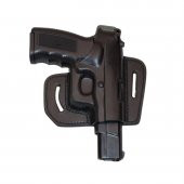 Sig Sauer P226 P228 P229 Deri Tabanca Kılıfı Siyah Baskılı Açık - 1