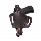 Browning 14 lü Deri Tabanca Kılıfı Siyah Baskılı Açık - 2