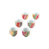 El Boyaması Mırra Porselen 6'lı Candy Miks - 1