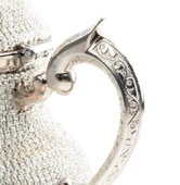 Dekor Amaçlı Swarovski Taşlı Demlik Sefa Gümüş - 2