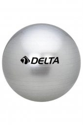 Delta 85 cm Dura-Strong Deluxe Gümüş Pilates Topu (Pompasız) - 1