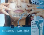 CERAVE AKNE EĞİMLİ TEMİZLEYİCİ YÜZ BAKIM JELİ ÇANTA HEDİYELİ - 5