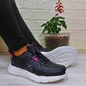 Kinetix Optımo Pu Siyah Fuspetli Comfort Atom Kadın Spor Ayakkabı - 3