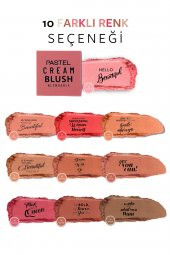 Cream Blush - Krem Allık 41 Dazzling - 7