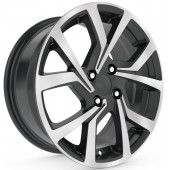 RENAULT CLİO UYUMLU JANT DY235 6.5X15 4X100 ET-35 67.2 BD (4 ADET) - 1
