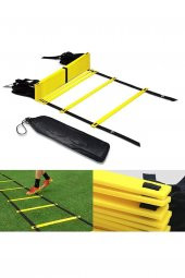 Pro Seviye 10 Çubuklu 4 Metre Futbol Basketbol Hız ve Çeviklik İdman Antreman Merdiveni - 3