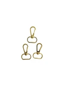 Papağan Klips Gold 2.5 cm - 1