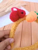 Tavşan Figürlü Peluş Taç - 5